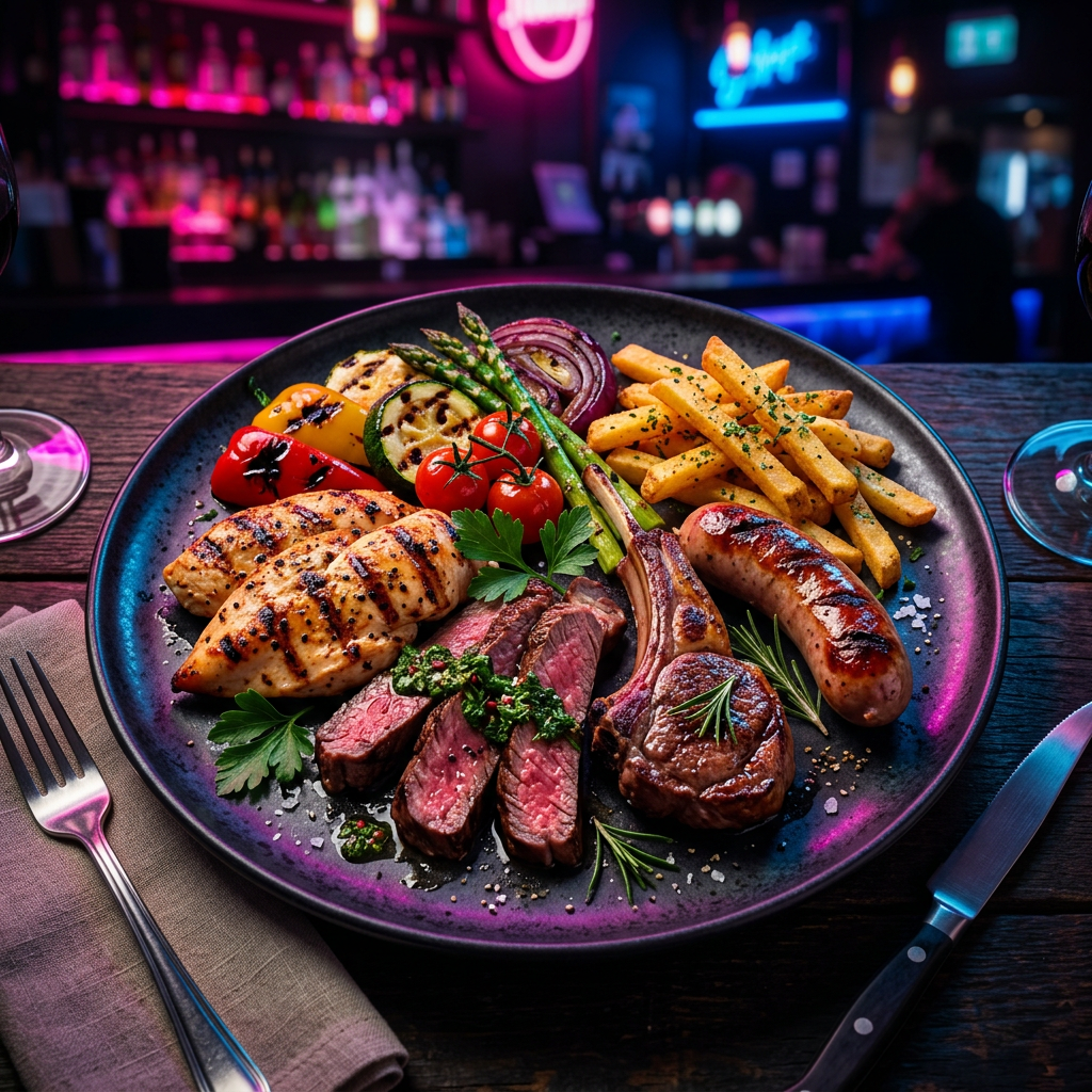 Mixed Grill Platter — Grills at The Affair Restro Bar
