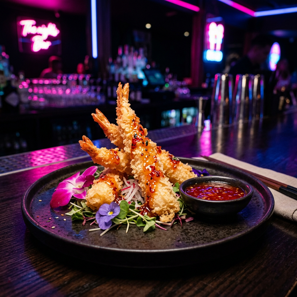 Prawn Tempura — Starters at The Affair Restro Bar