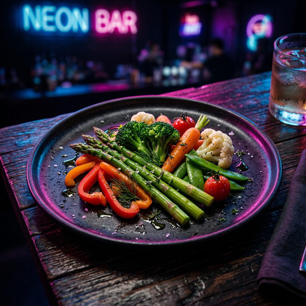 Steamed Vegetables — Sides at The Affair Restro Bar