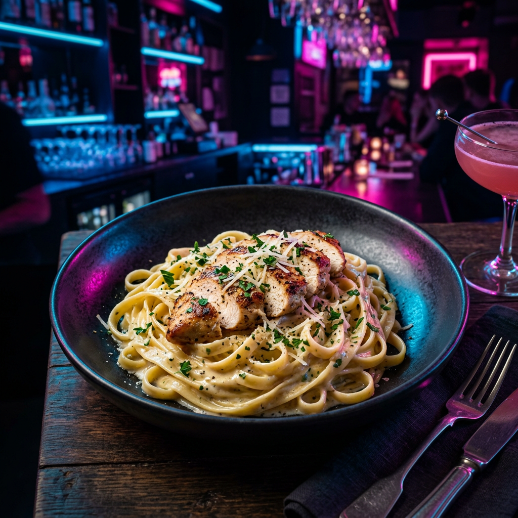 Chicken Alfredo — Mains at The Affair Restro Bar