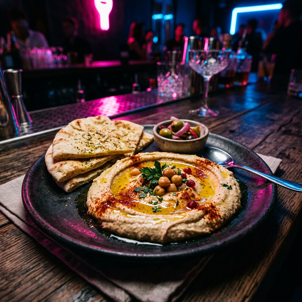 Hummus — Starters at The Affair Restro Bar