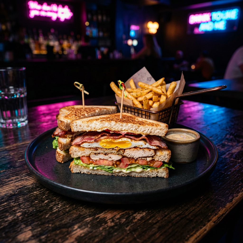 Club Sandwich — Burgers & Sandwiches at The Affair Restro Bar