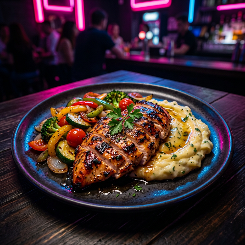 Chicken Sizzler — Mains at The Affair Restro Bar