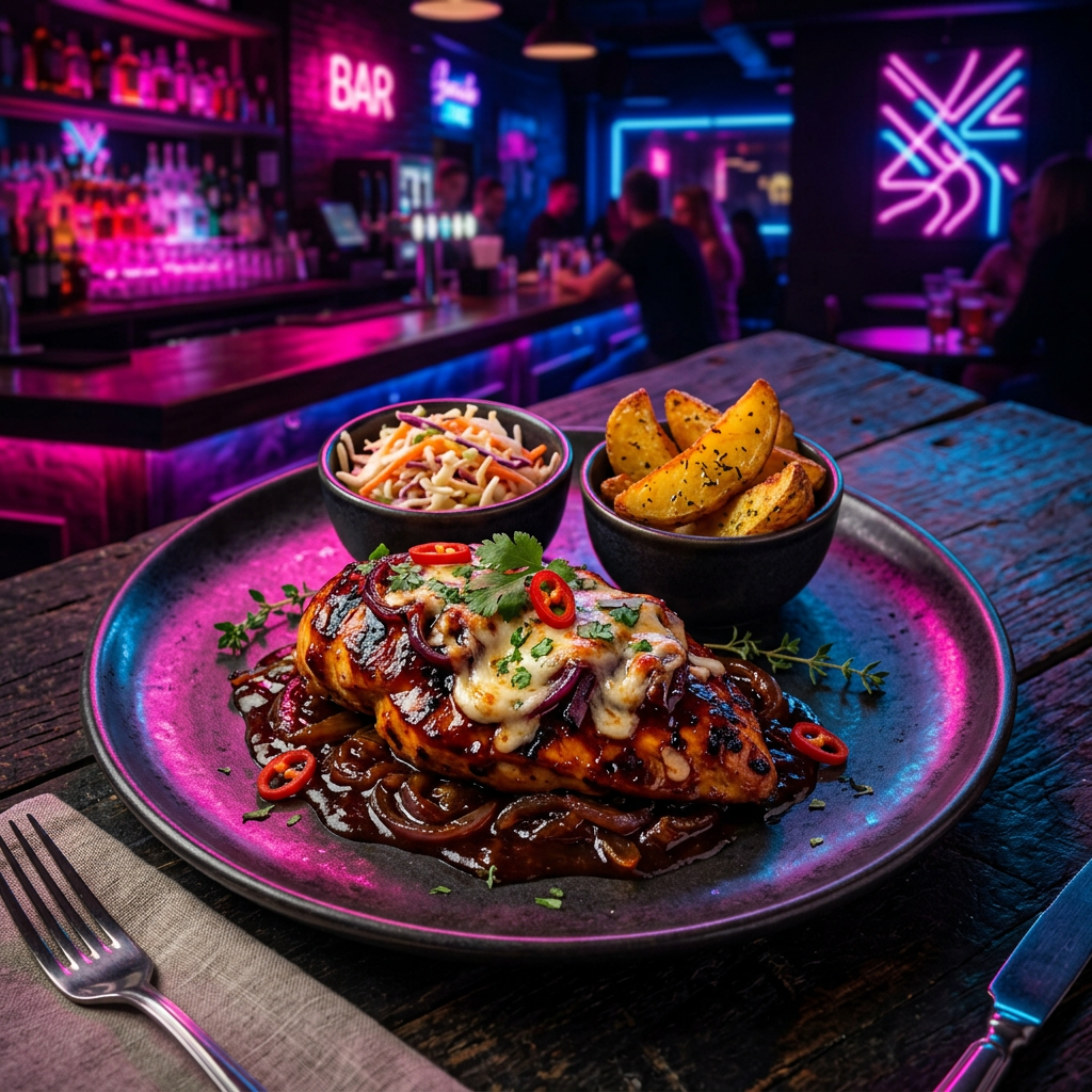 BBQ Chicken — Pizza at The Affair Restro Bar